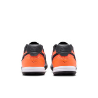 Nike Tiempo Streetgato Premium Chaussures de Foot Street Mauve Clair Noir Orange