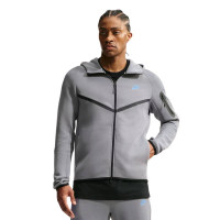 Survêtement Nike Tech Fleece Sportswear gris foncé bleu noir