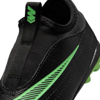 Nike Mercurial Vapor 17 Club Flex Gras / Kunstgras Voetbalschoenen (MG) Kids Zwart Felgroen Zilvergrijs