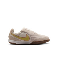Nike Tiempo Streetgato Premium Chaussures de Foot Street Enfants Beige Lemon Moon Particle