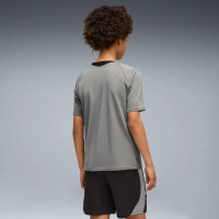 PUMA Manchester City Trainingsshirt 2026-2027 Kids Donkergrijs Zwart Goudgeel