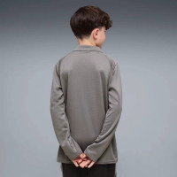 Haut d'entraînement PUMA Manchester City 1/4-Zip 2026-2027 pour Enfants gris foncé noir doré jaune