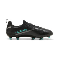 PUMA Ultra Nitro 7 Match Gras / Kunstgras Voetbalschoenen (MG) Kids Zwart Intense Mint