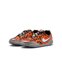 Nike Streetgato x LEGO® Chaussures de Foot Street Enfants Orange Noir Argenté