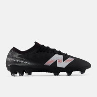 New Balance Furon V9 Pro Gazon Naturel Chaussures de Foot (FG) Noir Blanc Rouge