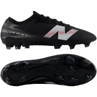 New Balance Furon V9 Pro Gazon Naturel Chaussures de Foot (FG) Noir Blanc Rouge