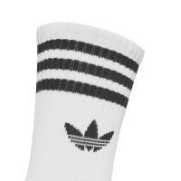 Adidas Originals 3-Stripes Crew Sokken 3-Pack Wit