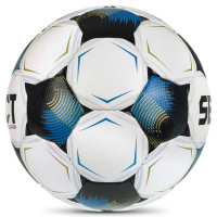 Select Super V26 Voetbal Maat 5 Wit Zwart Blauw Goud