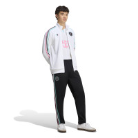 Survêtement adidas Inter Miami CF Originals à fermeture éclair intégrale, blanc et noir