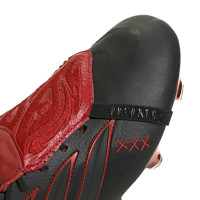 adidas Predator Elite FT L-Tech Gras Voetbalschoenen (FG) Zwart Zwart Rood