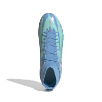 adidas F50 Sparkfusion Trinity League Gras / Kunstgras Voetbalschoenen (MG) Dames Blauw Felblauw Felroze