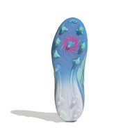 adidas F50 Sparkfusion Trinity League Gras / Kunstgras Voetbalschoenen (MG) Dames Blauw Felblauw Felroze