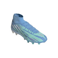 adidas F50 Sparkfusion Trinity League Gras / Kunstgras Voetbalschoenen (MG) Dames Blauw Felblauw Felroze
