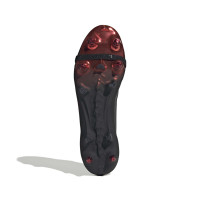 adidas Predator Elite FT L-Tech IJzeren-Nop Voetbalschoenen (SG) Zwart Zwart Rood