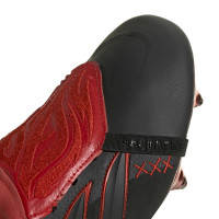 adidas Predator Elite FT L-Tech IJzeren-Nop Voetbalschoenen (SG) Zwart Zwart Rood