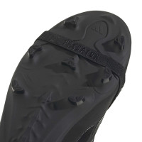 adidas Predator Elite FT L-Tech Gras Voetbalschoenen (FG) Kids Zwart Zwart Rood