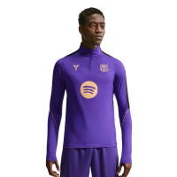 Nike FC Barcelona Strike Trainingspak 1/4-Zip 2026-2027 Paars Zwart Goud