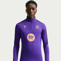 Nike FC Barcelona Strike Trainingspak 1/4-Zip 2026-2027 Paars Zwart Goud