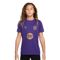 Kit d'entraînement Nike FC Barcelona Strike 2026-2027 pour Enfants, violet, noir, or