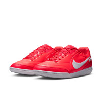 Nike Tiempo Streetgato Chaussures de Foot Street Rouge Blanc