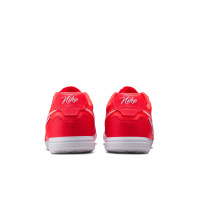 Nike Tiempo Streetgato Chaussures de Foot Street Rouge Blanc