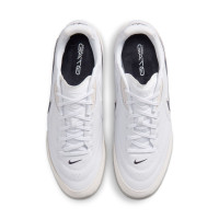 Nike Tiempo Streetgato Straatvoetbalschoenen Wit Beige Zwart