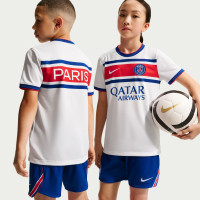 Maillot d'entraînement d'avant-match Nike Paris Saint-Germain 2026-2027 pour Enfants, blanc et rouge