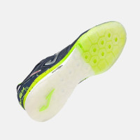 Joma Top Flex Rebound Chaussures de Foot en Salle (IN) Bleu Foncé Jaune Vif Gris Argenté