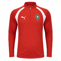 Survêtement PUMA Morocco 1/4-Zip 2026-2028 rouge blanc noir