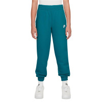 Nike Sportswear Club Fleece Trainingspak Hooded Kids Turquoise Wit