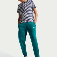 Nike Sportswear Club Fleece Joggingbroek Kids Turquoise Wit