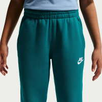Nike Sportswear Club Fleece Joggingbroek Kids Turquoise Wit