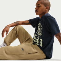 Nike Sportswear Club Fleece Joggingbroek Donkerbeige Donkerblauw