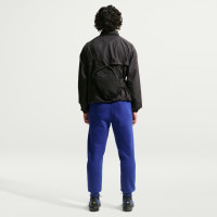 Pantalon de survêtement en polaire Nike Sportswear Club bleu foncé blanc