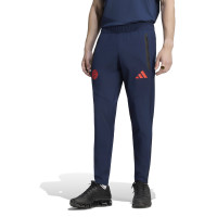adidas Bayern München Tiro Travel Trainingspak 2026-2027 Donkerblauw Rood
