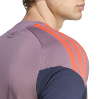 adidas Bayern München Europees Trainingsshirt 2026-2027 Lichtpaars Zwart Rood