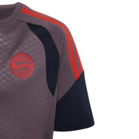 adidas Bayern München Europees Trainingsshirt 2026-2027 Kids Lichtpaars Zwart Rood