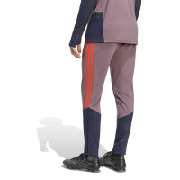 adidas Bayern München Europees Trainingspak 1/4-Zip 2026-2027 Lichtpaars Zwart Rood