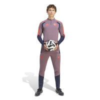 adidas Bayern München Europees Trainingsbroek 2026-2027 Lichtpaars Zwart Rood