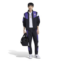 adidas Real Madrid EQT Trainingsbroek 2026-2027 Zwart Paars Wit