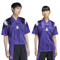 T-shirt adidas Real Madrid EQT violet noir blanc