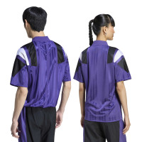 T-shirt adidas Real Madrid EQT violet noir blanc
