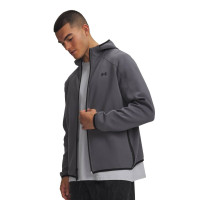 Under Armour Unstoppable Fleece Trainingspak Donkergrijs Zwart
