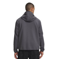 Under Armour Unstoppable Fleece Trainingspak Donkergrijs Zwart