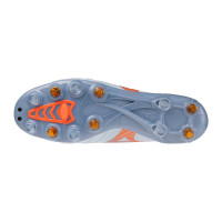 Mizuno Morelia Neo V Beta Elite Crampons Vissés Chaussures de Foot (SG) Bleu Clair Bleu Orange
