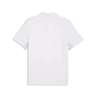 PUMA teamLIGA26 Sideline Polo Wit Grijs