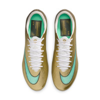 Nike Zoom Mercurial Superfly 11 Mbappé Elite Gras Voetbalschoenen (FG) Goud Groen Wit