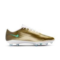 Nike Zoom Mercurial Superfly 11 Pro Gazon Naturel Chaussures de Foot (FG) Doré Vert Blanc