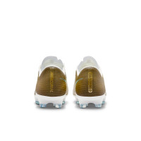 Nike Zoom Mercurial Superfly 11 Pro Gazon Naturel Chaussures de Foot (FG) Doré Vert Blanc