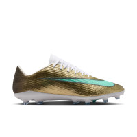 Nike Zoom Mercurial Superfly 11 Mbappé Pro Kunstgras Voetbalschoenen (AG) Goud Groen Wit